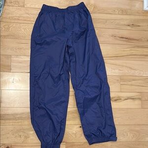 Navy Blue Rain Pants for kids size 12